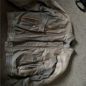Men's Brown Leather Jacket